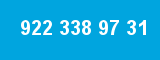922 338 97 31 922 338 97 31